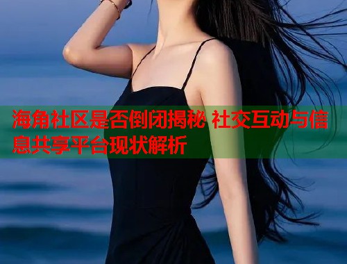 海角社区是否倒闭揭秘 社交互动与信息共享平台现状解析  第1张