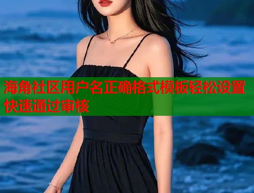海角社区用户名正确格式模板轻松设置快速通过审核  第2张