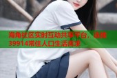 海角社区实时互动共享平台，连接39914常住人口生活需求