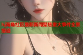 hj海角社区最新新闻聚焦重大事件全景报道