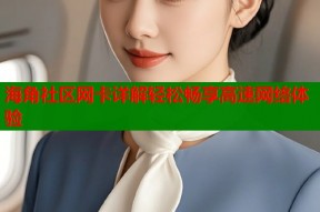 海角社区网卡详解轻松畅享高速网络体验