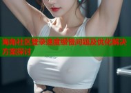 海角社区登录速度缓慢问题及优化解决方案探讨