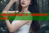 海角社区账号密码大全一站获取轻松登录秘诀