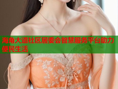 海角大道社区居委会智慧服务平台助力便民生活  第1张