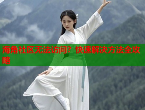 海角社区无法访问？快速解决方法全攻略  第2张