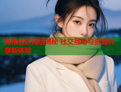 海角社区背后揭秘 社交互动与资源共享新体验  第1张