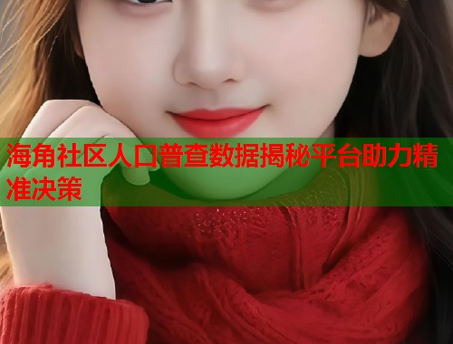 海角社区人口普查数据揭秘平台助力精准决策  第1张