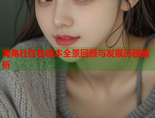 海角社区各版本全景回顾与发展历程解析  第1张