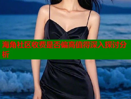 海角社区收费是否偏高值得深入探讨分析  第2张