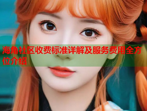 海角社区收费标准详解及服务费用全方位介绍  第2张